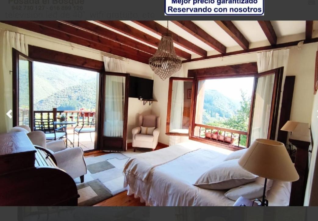 Posada El Bosque Mieses Extérieur photo